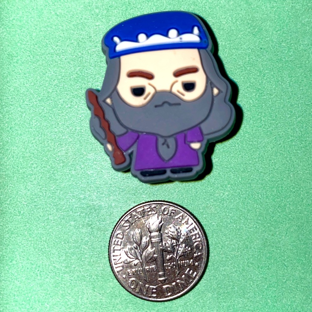 (10 for $15) Albus Dumbledore Harry Potter Crocs Shoe Charms